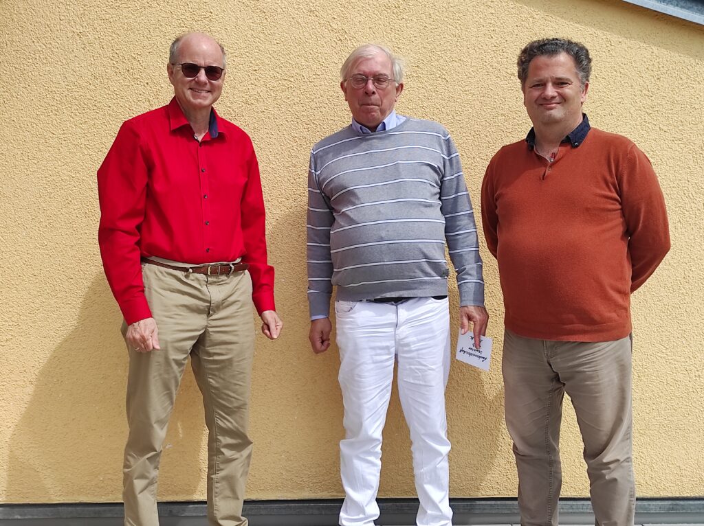 Siegerehrung Salzburg LEM 2023 - Wolfgang Loreth, Reinhrd Vlasak, Helmut Flatz
